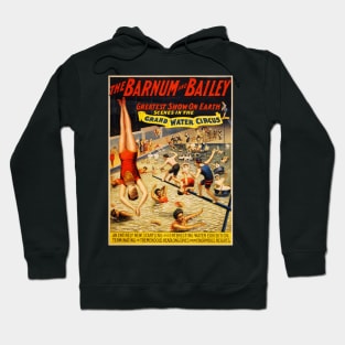 Barnum and Bailey Grand Water Circus Performance Vintage Theatre Hoodie